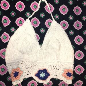 Crochet crop top